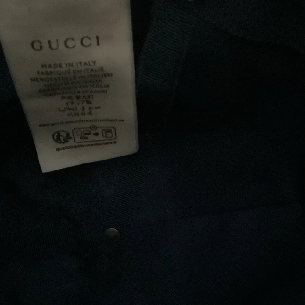 Gucci Monogram Nylon Baseball Cap